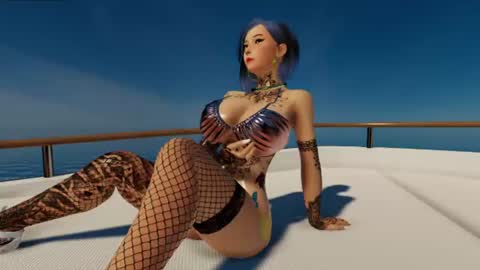 3dx_sara online show from July 14, 6:01 pm