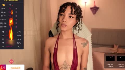 Snapshot of _natashawolf chatting on December 13, 7:43 pm Nati - Independ model online show from December 13, 7:43 pm