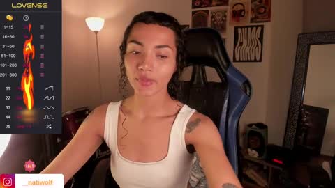 Snapshot of _natashawolf chatting on February 23, 6:18 pm Nati - Independ model online show from February 23, 6:18 pm