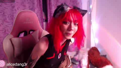Snapshot of alicedang3r chatting on January 18, 5:52 am Alice  online show from January 18, 5:52 am