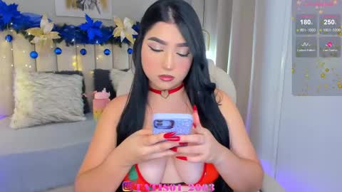 Snapshot of alissyadanger chatting on December 3, 2:23 am TATIS online show from December 3, 2:23 am