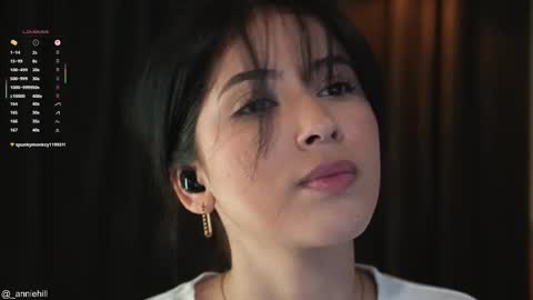 anniehillofficial_ online show from January 11, 6:35 pm