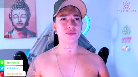 Axel Rouse online show from March 19, 7:07 pm