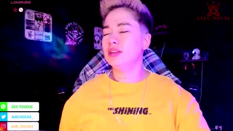 Axel Rouse online show from October 23, 11:27 am