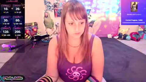 BabyZelda online show from November 12, 12:30 am