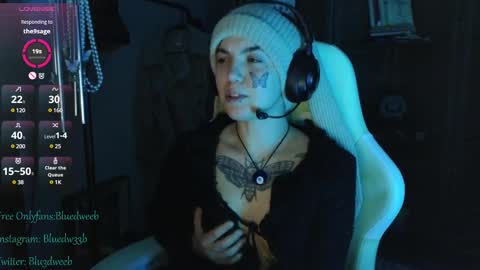 Blue online show from February 21, 11:01 am