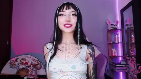 Snapshot of cati_petite chatting on January 26, 3:38 am Cati help me reach my goal of 100 thumbs up again 3 online show from January 26, 3:38 am