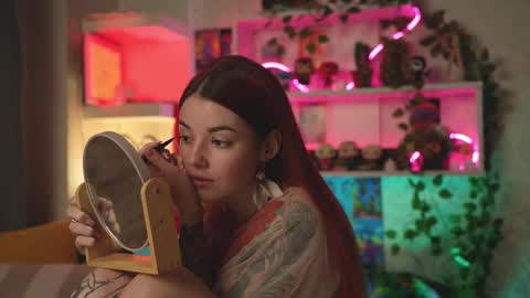 Belle and Miley online show from February 19, 5:06 pm