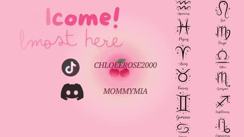 Snapshot of chloeerose2000 chatting on January 12, 4:10 am ChloeeRose online show from January 12, 4:10 am