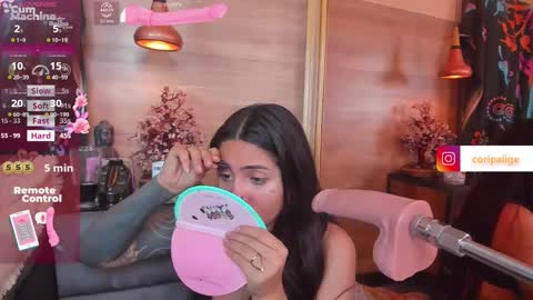 Snapshot of cori_paige chatting on September 27, 4:30 am Cori online show from September 27, 4:30 am