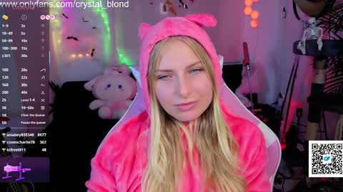 Crystal online show from October 28, 11:31 pm