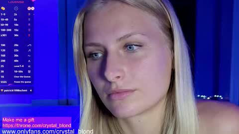 Crystal online show from November 28, 9:40 pm