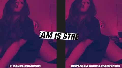 Danielle Banks online show from July 7, 1:25 pm