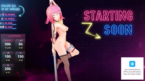 el XoX online show from November 1, 10:03 pm