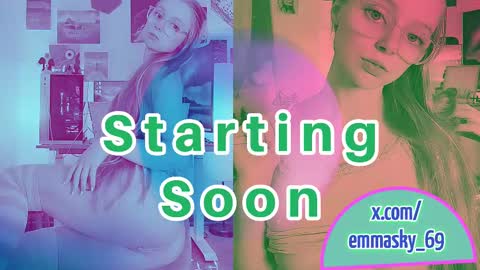 Snapshot of emmasky69 chatting on February 24, 12:16 am Emma Sky online show from February 24, 12:16 am