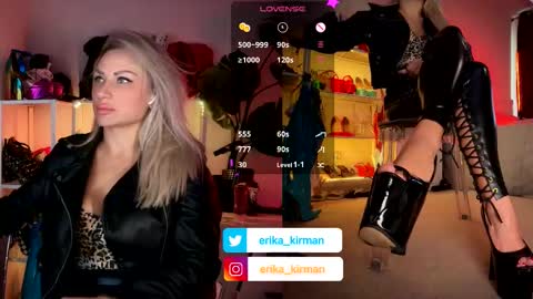 Erika      online show from November 23, 11:45 am