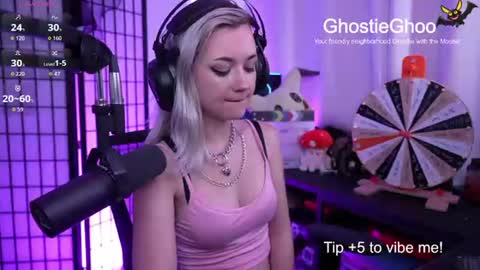 Ghostie online show from June 11, 11:12 pm