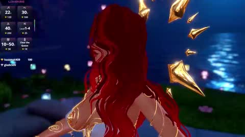 Goddess Reverie online show from February 21, 5:52 am