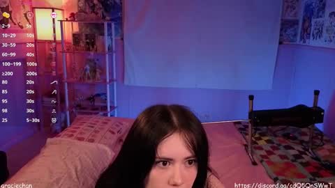 Snapshot of graciechan chatting on November 1, 2:48 am graciechan online show from November 1, 2:48 am