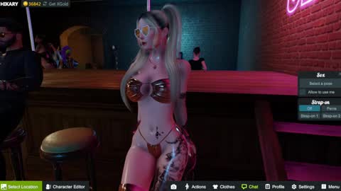 Snapshot of hikary__moon chatting on October 4, 7:07 pm Eva online show from October 4, 7:07 pm