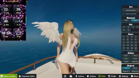 Snapshot of hikary__moon chatting on September 26, 8:06 pm Eva online show from September 26, 8:06 pm