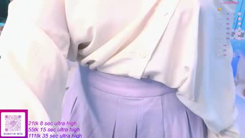 Snapshot of kawaii_yuki chatting on October 5, 5:23 am Yuki online show from October 5, 5:23 am