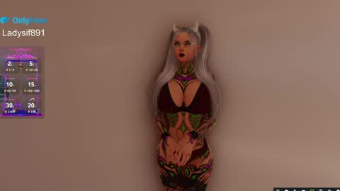 Snapshot of lady_sif_ chatting on December 31, 1:26 am lady_sif_ online show from December 31, 1:26 am