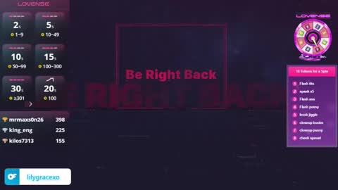 Lily Grace online show from February 8, 3:43 am