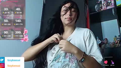 lizzy online show from February 21, 1:28 am