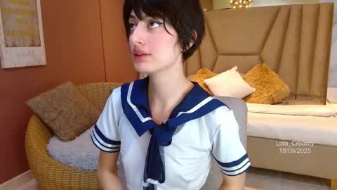 Snapshot of lola_creamy chatting on September 18, 1:31 pm Lola online show from September 18, 1:31 pm