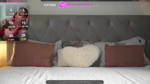 Snapshot of lorettelorenaa chatting on February 24, 8:03 pm LoretteLorena online show from February 24, 8:03 pm