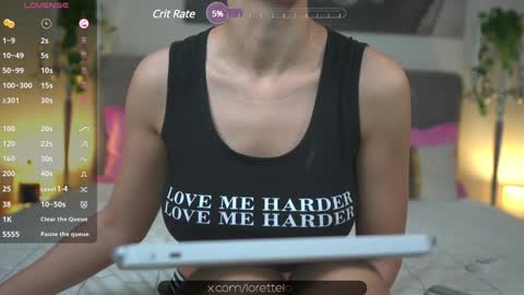 Snapshot of lorettelorenaa chatting on January 20, 8:18 pm LoretteLorena online show from January 20, 8:18 pm