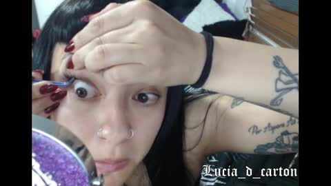 Snapshot of lucia_d_carton chatting on February 12, 3:51 am Lulu DCarton online show from February 12, 3:51 am