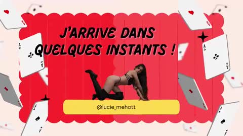 Lucie hot follow me on  online show from February 24, 9:08 am