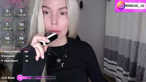 Marmalade Fox online show from November 11, 5:54 pm