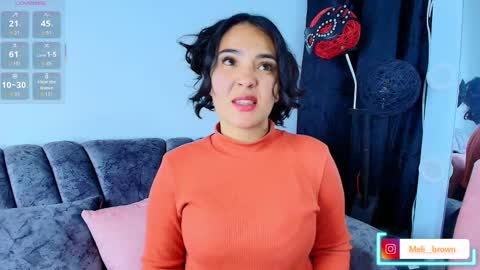 Snapshot of meli__brown chatting on September 29, 4:06 am Independent model online show from September 29, 4:06 am