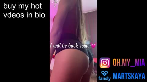 Mia Martskaya online show from September 15, 8:55 am