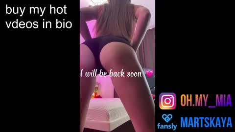 Mia Martskaya online show from September 16, 1:19 pm