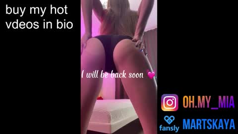 Mia Martskaya online show from October 12, 9:33 am