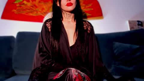 Snapshot of missblacklilith chatting on October 24, 1:45 am The Empress online show from October 24, 1:45 am