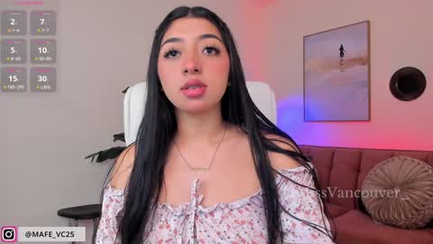 Snapshot of missvancouver_ chatting on January 20, 11:54 pm Mafe Jimenez online show from January 20, 11:54 pm