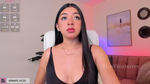 Snapshot of missvancouver_ chatting on January 23, 12:04 am Mafe Jimenez online show from January 23, 12:04 am