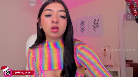Snapshot of missvancouver_ chatting on December 12, 12:05 am Mafe Jimenez online show from December 12, 12:05 am