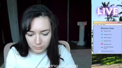 Mistress June online show from January 31, 7:34 pm