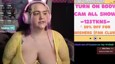 Wishs Playground online show from July 8, 10:50 am