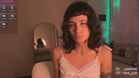 Nina.  online show from January 9, 9:58 pm