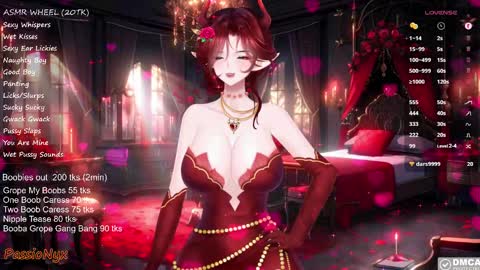 Succubus Nyx online show from February 16, 3:47 am