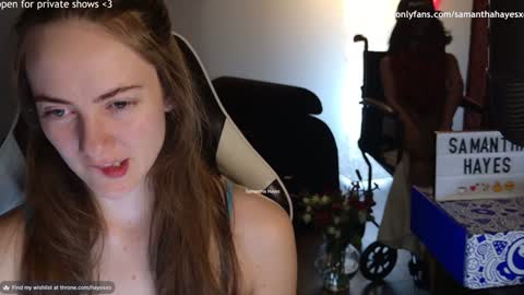 The Real Samantha Hayes haha  online show from January 29, 6:22 am