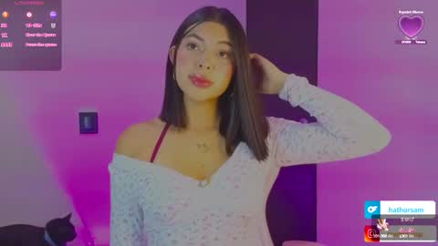 Snapshot of samara_lam chatting on September 25, 1:04 am Sammy  online show from September 25, 1:04 am