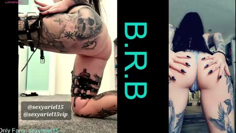 SexyAriel15 online show from April 15, 4:07 pm